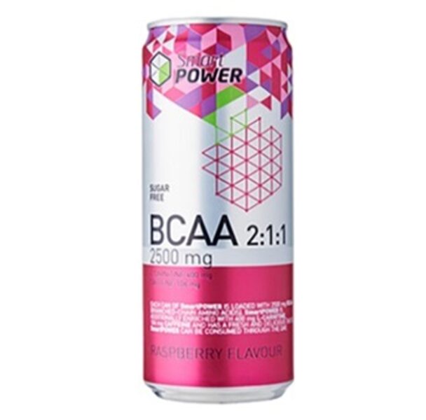 Smart POWER BCAA 2:1:1, Vaarikas, suhkruvaba spordijook,330 ml