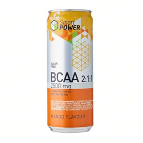 Smart POWER BCAA 2:1:1, Mango, suhkruvaba spordijook,330 ml